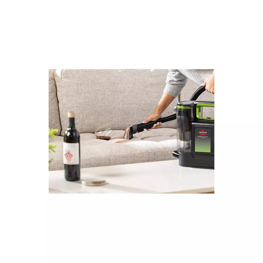 BISSELL Little Green Spot & Stain Solution, Fresh Scent, for Portable Carpet Cleaners on Carpet, Area Rugs, Upholstery, and Car Interiors, Oxy Stain Destroyer and Odor Eliminator, 2038G, 32 oz