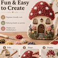 thumbnail image 6 of Poke Art Kits For Adults, 3D Cottage Fabric Craft Home Decor Beginners | No-Sew Technique For Easy Creation. Full Tool Set Enables Instant Start. Great For Stress Relief, Leisure And Gifting, 6 of 8