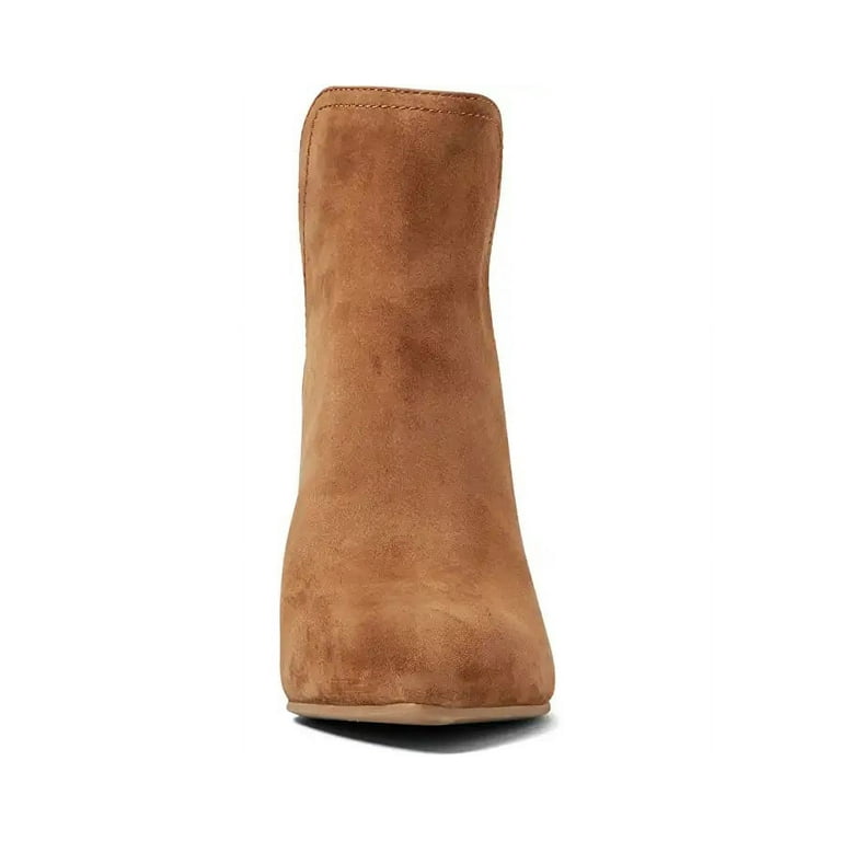 Steve Madden Thrived Chestnut Suede Block Heel Pointed Toe Steve Madden Thrived Chestnut Suede Block Heel Pointed Toe