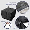 thumbnail image 4 of Injueey Bolsa de almacenamiento para cojines, funda de cojín ligera para muebles, bolsas de transporte para muebles resistentes al desgaste, caja de Almacenamiento y organización del hogar Verde Injueey HA025189-02, 4 of 6