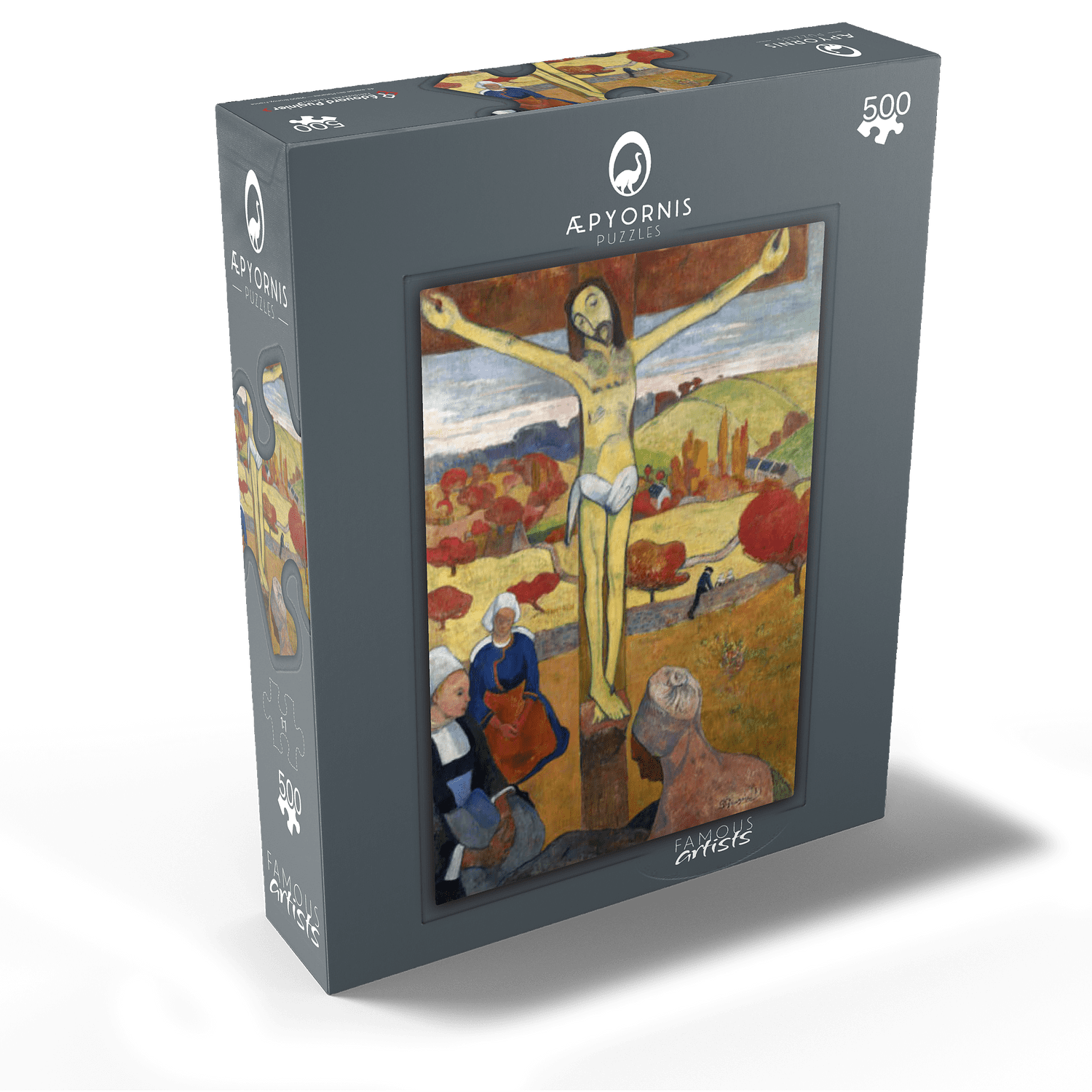 MyPuzzle - Paul Gauguins The Yellow Christ Le Christ Jaune 1886 - Premium 500 Piece Jigsaw Puzzle for Adults