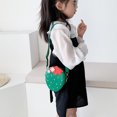 thumbnail image 5 of Women Cute Strawberry Purse Cartoon Messenger Crossbody Handbag Women Outdoor Casual Daily Use Shoulder Bag Small Coin Wallet, 5 of 7
