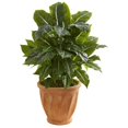 thumbnail image 1 of Nearly Natural 8576 30 in. Evergreen Artificial Plant in Terracotta Planter, 1 of 1