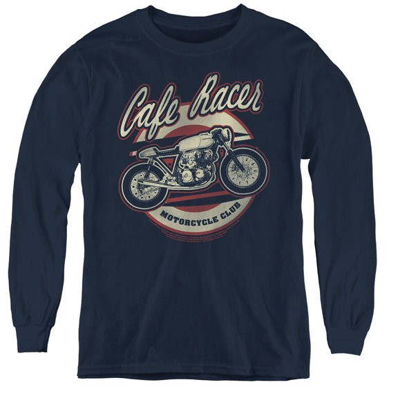 Honda - Cafe Racer - Youth Long Sleeve Shirt - Medium