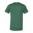 thumbnail image 3 of Bella Canvas Mens CVC Jersey Tee, XL, Heather Grass Green, 3 of 3
