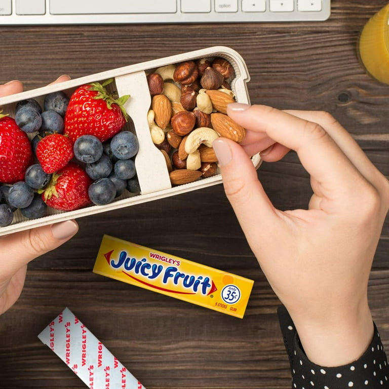 Wm Wrigley Jr Juicy Fruit Chewing Gum, 4 ea - Walmart.com