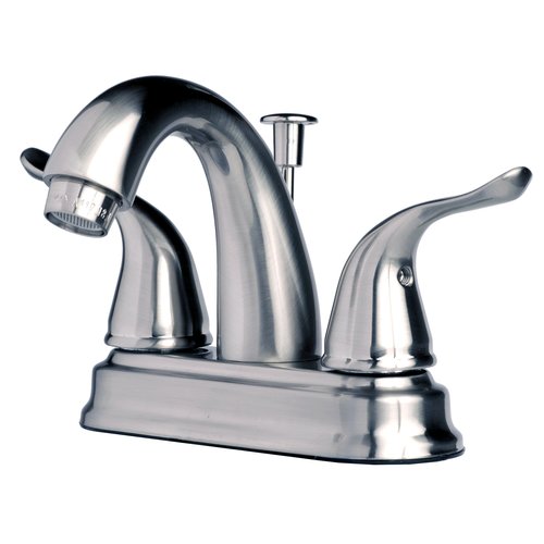 Laguna Brass Centerset Bathroom Sink Faucet with Drain Assembly