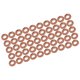 thumbnail image 4 of Flat Sealing Gasket Crush Corrosion Resistance Copper Washer Kit Automotive for Boat for Injector Nozzle for Generators, 4 of 8