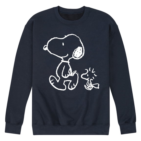 Peanuts - Snoopy Woodstock Walk - Men's Crew Fleece Sweatshirt