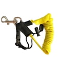 thumbnail image 2 of Kayak Paddle Leash Stretchable Fishing Rod Kayak Canoe Paddle Lanyard Outdoor Multifunctional High-Elastic Colorful Anti-Lost Rope Accessory Yellow, 2 of 9