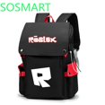 thumbnail image 1 of Roblox-mochila Virtual World para niños y niñas, morral de escuela primaria y secundaria, hombros con cremallera brillante, 1 of 4