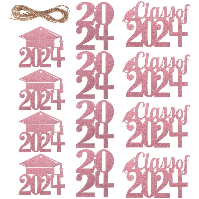 YSNOOWE 1 Set Grad Centerpiece Graduation Photo Props Paper Assorted Color for Graduation Ceremony or DIY Projects