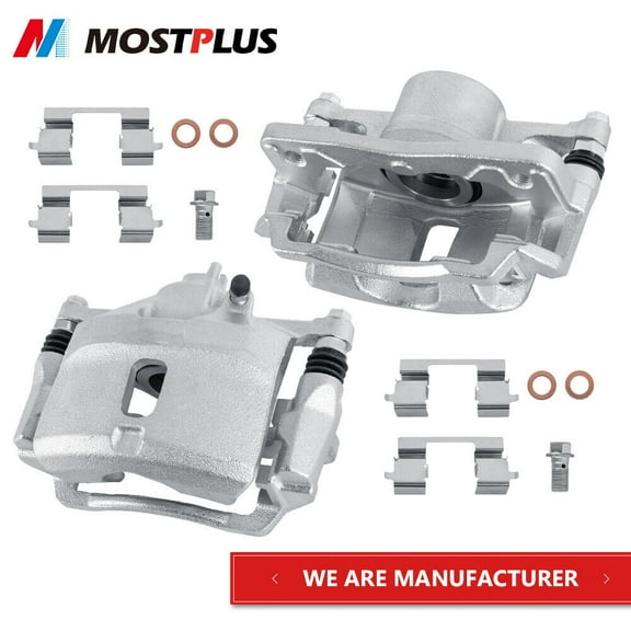 MOSTPLUS Set(2) Front Brake Calipers w/ Bracket for Honda Civic Insight Acura EL 1.8L