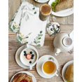 thumbnail image 4 of Sage Green Eucalyptus Kitchen Dish Towels for Drying Dishes Set of 4, Watercolor Spring Weeping Botanical Waffle Weave Microfiber Hand Tea Bathroom Towels Quick Dry & Absorbent Towel 15.7x23.6, 4 of 7