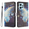 thumbnail image 1 of FOXDOCK Funda Tipo Cartera para Xiaomi Redmi Note 12 4G con Soporte y Correa – Diseño de Patrones Lindos, 1 of 6