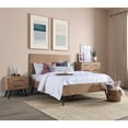 thumbnail image 2 of Trent Home Mid-Century Acacia Wood Queen Bed in Multi Natural, 2 of 9