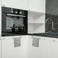thumbnail image 6 of Towel Rack for Cabinet, Strong Steel Kitchen Over Cabinet Towel Bar Holder, 14" Wide - 2 Pack, 6 of 7