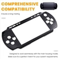 thumbnail image 4 of Cubierta Superior para PSP1000, Carcasa Superior para Consola de Juegos, Placa Frontal, Cubierta Superior, Color Negro., 4 of 8