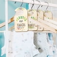 thumbnail image 6 of 10PCS Wood Baby Wardrobe Dividers Flower Design from Newborn to 24 Month Hanger Seperaters Baby Closet Organizers Nursery Infant, 6 of 6