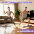 thumbnail image 7 of VENTOPYR Pilates Board,Multi-Purpose Foldable Pilates Reformer Set with LED Timer Core, 7 of 7