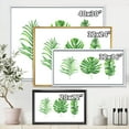 thumbnail image 4 of Designart 'Close Up Of Tropical Leaf Of Monstera IV' Farmhouse Framed Canvas Wall Art Print, 4 of 5