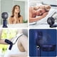 thumbnail image 5 of Handheld Fan, Portable Handheld USB Rechargeable Fan, 5 Speeds, Battery Powered Mini Fan Foldable Desk Fan with LED Display for Home Office Bedroom Ou, 5 of 5