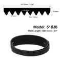 thumbnail image 2 of 510J8 PJ V-Ribbed Belt 8 Ribs 51" Length x 0.74" Width, EPDM Industrial Transmission Serpentine Belt, 2 of 5