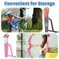 thumbnail image 6 of WonderStone 2-Pack Bow and Arrow for Kids, LED Light-Up Archery Set with 20 Suction Cup Arrows, Target & Quiver, Outdoor Yard Games Toys for Ages 4-13, 6 of 9