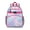 Rose-red-24, variant on Colorful Retro Students Backpack Boho Chic Tribal Pattern Toddler School Bag with Aesthetic Floral Design, Great for Daily Use and Travel