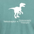 thumbnail image 3 of CafePress - Velociraptor Funny Science T Shirt - Mens Comfort Colors Shirt, 3 of 5