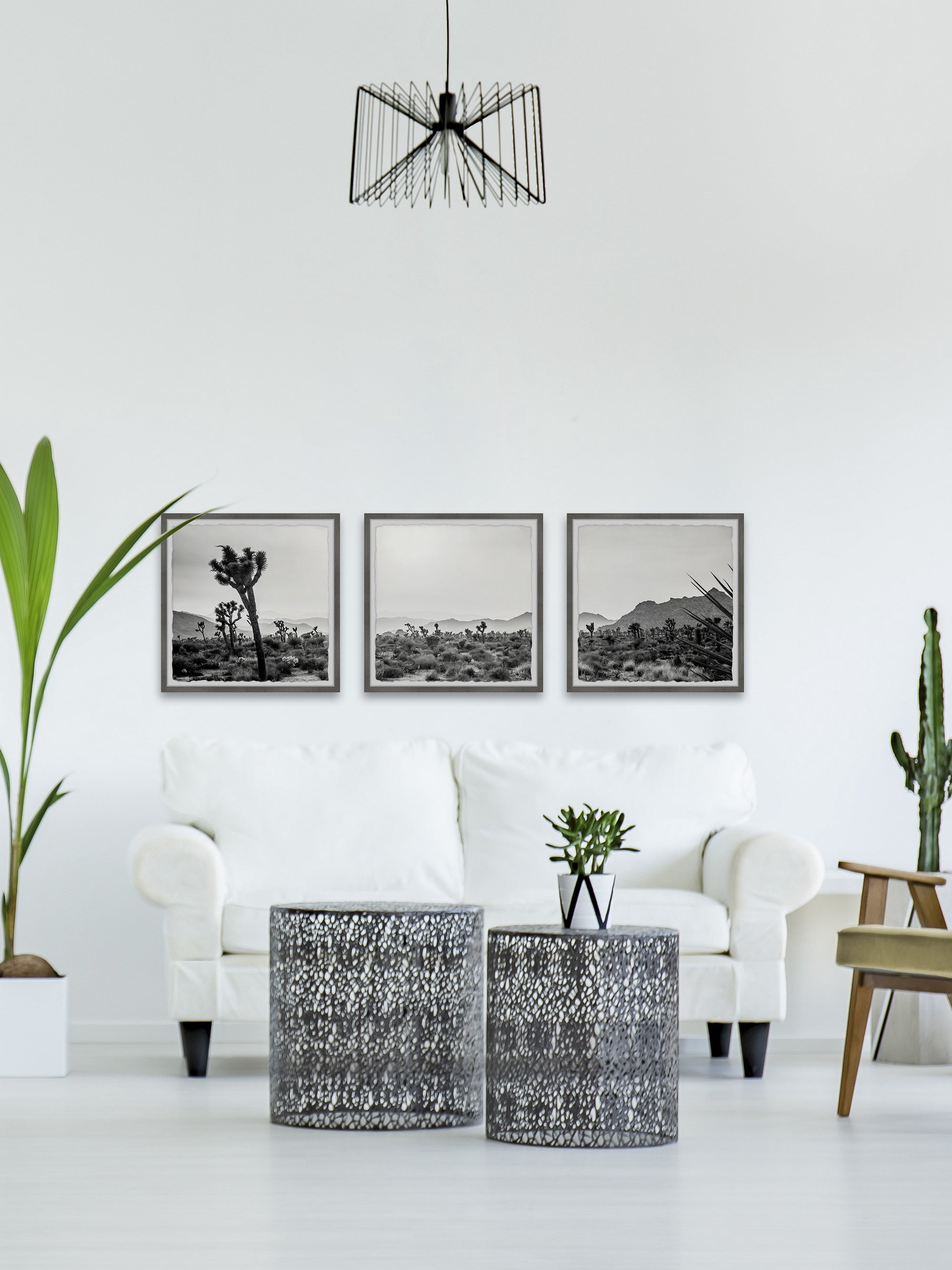Marmont Hill Wanderlust and Desert Dust Triptych, 18" x 54"