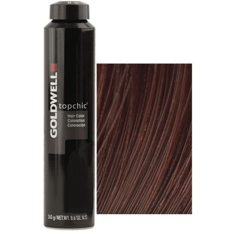 Goldwell Topchic Hair Color Can 8.6 oz, 5GB Light Brown Brown Gold