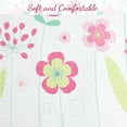 thumbnail image 3 of Cozy Line Home Fashions Blossom Pink Flower Butterfly Girl Queen 3 Piece Quilt Bedding Set, 3 of 6