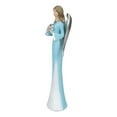 thumbnail image 3 of Northlight 16" Blue and White Angel Figure Holding a Heart, 3 of 5
