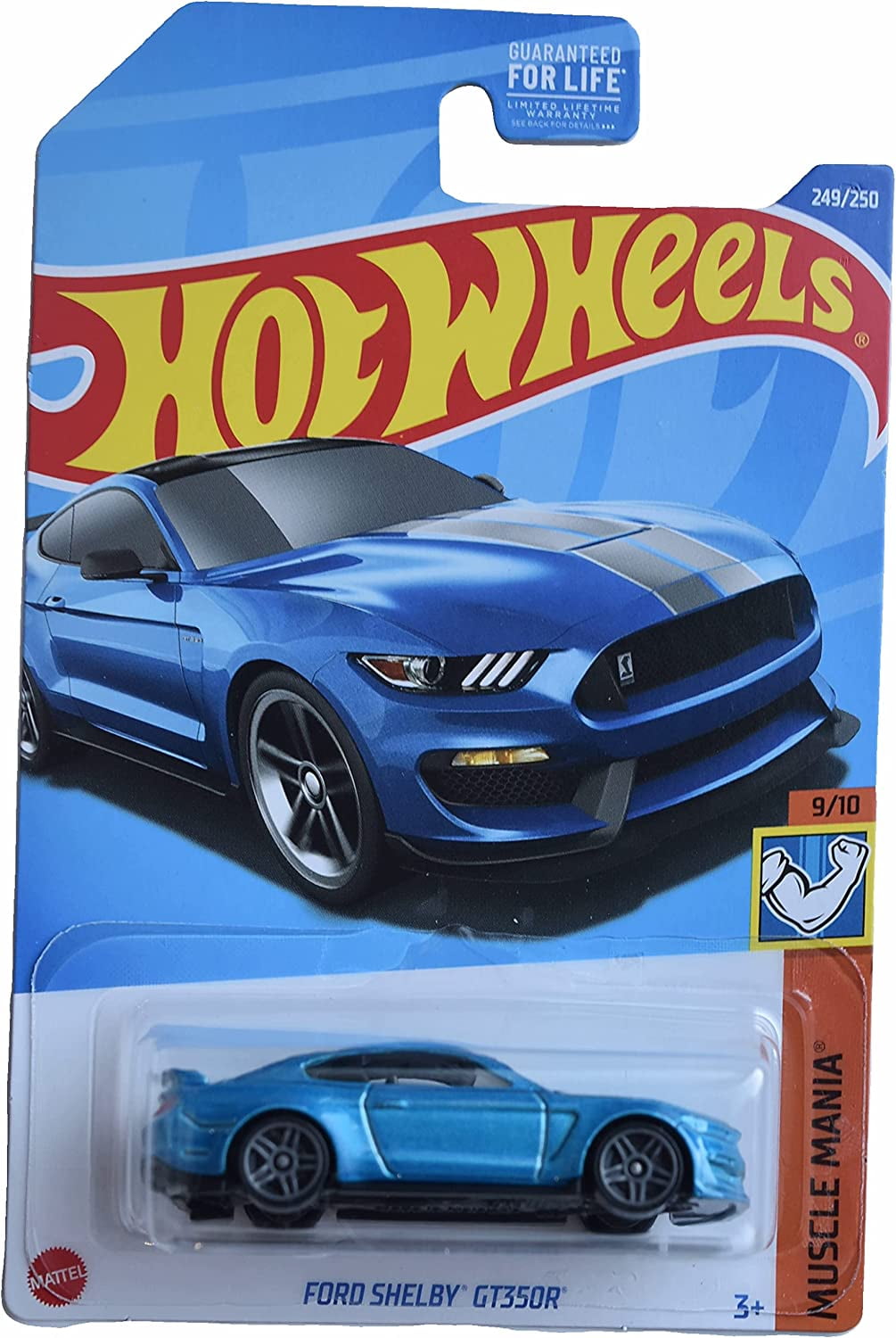 Hot Wheels Ford Shelby GT350R (Blue) 2022 Muscle Mania