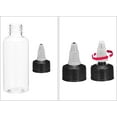 thumbnail image 4 of 12Pcs 4oz/120ml Squeeze Bottles, Clear Dispensing Bottles with Twist Cap Lids, Plastic Squirt Bottle for Ketchup, Mustard,and Crafts, 4 of 6