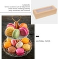 thumbnail image 5 of Spatiy Window Gift Boxes Paper Bakery Boxes Macaron Container for Dessert Candy Donut Muffin Boxes ( Kraft Paper, Small ), 5 of 6