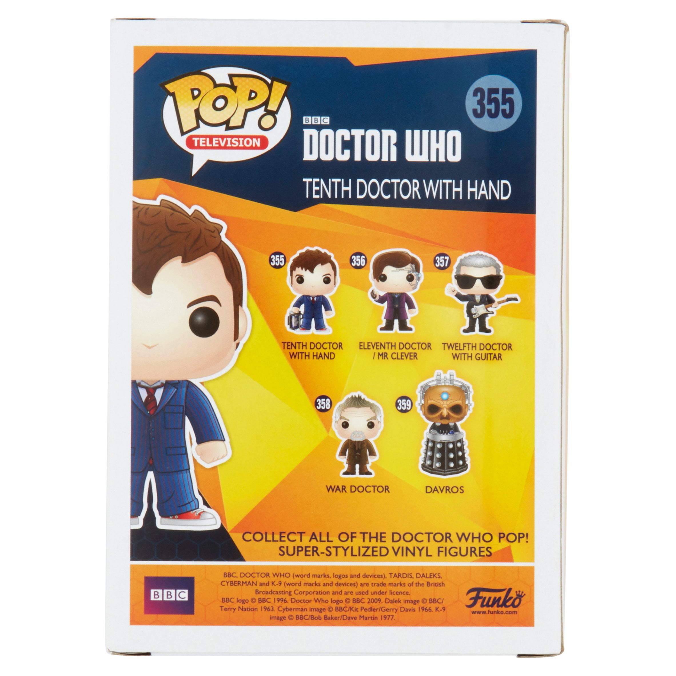 Funko POP TV: Doctor Who - Tenth Doctor with Hand Vinyl Figure 