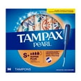 thumbnail image 3 of Tampax Pearl Tampons, with LeakGuard Braid, Super Plus Absorbency, Unscented 36 count, 3 of 23
