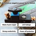 thumbnail image 2 of FungLam Car Battery Quick Disconnect Isolator Cut Off Switch ,12-25V Universal Battery Terminal,Heavy Duty Battery Shut Off Switch for Cars RVs and Boats, 2 of 6