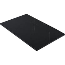 Kaboon 36x20 inch Universal Table Top, Cloud Atlas/Black Marble