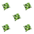 thumbnail image 2 of Decodeary Soft And Comfortable Chair Cushion Pad For Any Chair Cloth Square Chair Cushion Seat Cushion Pad Chair Pad Breathable Tropical banana leaf 5Set, 2 of 6