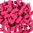thumbnail image 1 of Clearance! beishanbush Home Decor 30Pack Pencil Erasers Pencil Top Erasers Cap Erasers Eraser Tops Pencil Eraser Toppers Eraser Eraser Pencil Erasers 7 Colors A Pink, 1 of 7