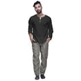 thumbnail image 2 of Atasi Solid Adjustable Ethnic Bottom Pant For mens Dupion Readymade Pajama, 2 of 5