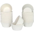 thumbnail image 6 of JATOK 500-Count Food Grade White Greaseproof Paper Cupcake Liners Muffin Baking Cups Standard Sized, 6 of 7