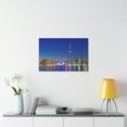 thumbnail image 6 of Toronto Night Skyline Canvas Artwork Breathtaking Stunning Cityscape for Home Decor Ready to Hang, 6 of 18