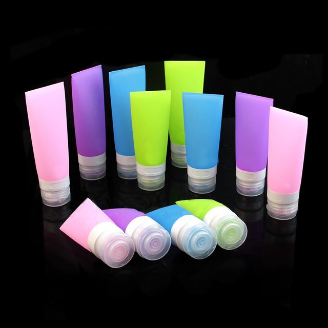 Essen Empty Silicone Travel Bottle Lotion Shampoo Cosmetic Tube Container Portable