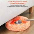 thumbnail image 4 of AMERTEER Cleaning Mop 360° Rotatable Adjustable Sunflower Mop Extendable Wall Cleaning Mop Soft Super Water Absorption Cleaning Mop with 2x Replaceable Mop Head for Floor Wall Window, 4 of 8