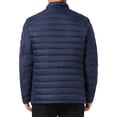 thumbnail image 3 of CHAQUETA PUFFER QUILTED CON CREMALLERA Y CUELLO ALTO PARA HOMBRE INSPIRAR CHIC COLOR SÓLIDO INVIERNO TALLA M AZUL OSCURO, 3 of 6