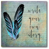 Courtside Market Right Your Own Story Gallery-Wrapped Canvas Wall Art, 16x16